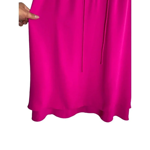 Amanda Uprichard Belle Dress Hot Pink-sz Small - Picture 12 of 14